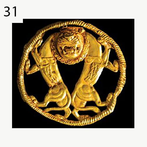 نماد دو شیر با یک سر- هخامنشی